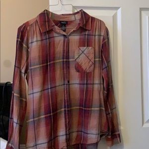Rue 21 flannel with lace
